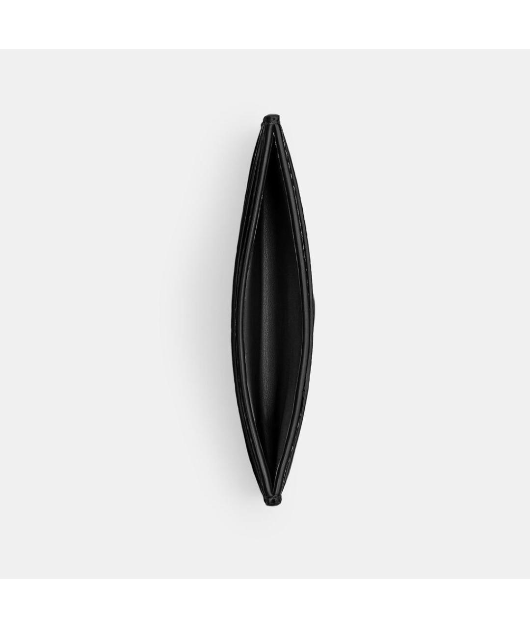 COACH Черный кожаный кардхолдер, фото 3