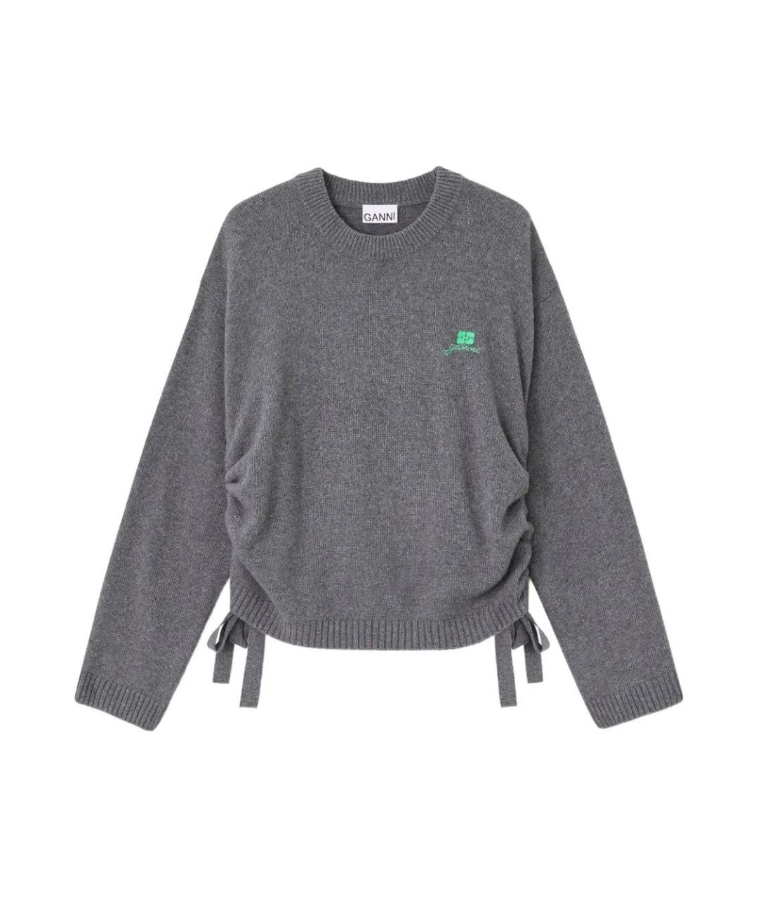 GANNI Шерстяной джемпер / свитер, фото 1