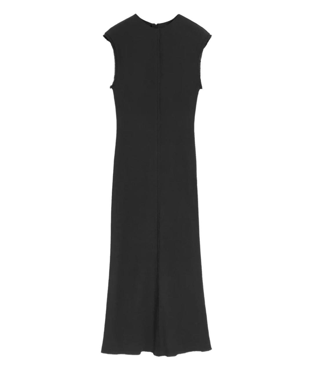 Ami Paris Черное вискозное повседневное платье, фото 1