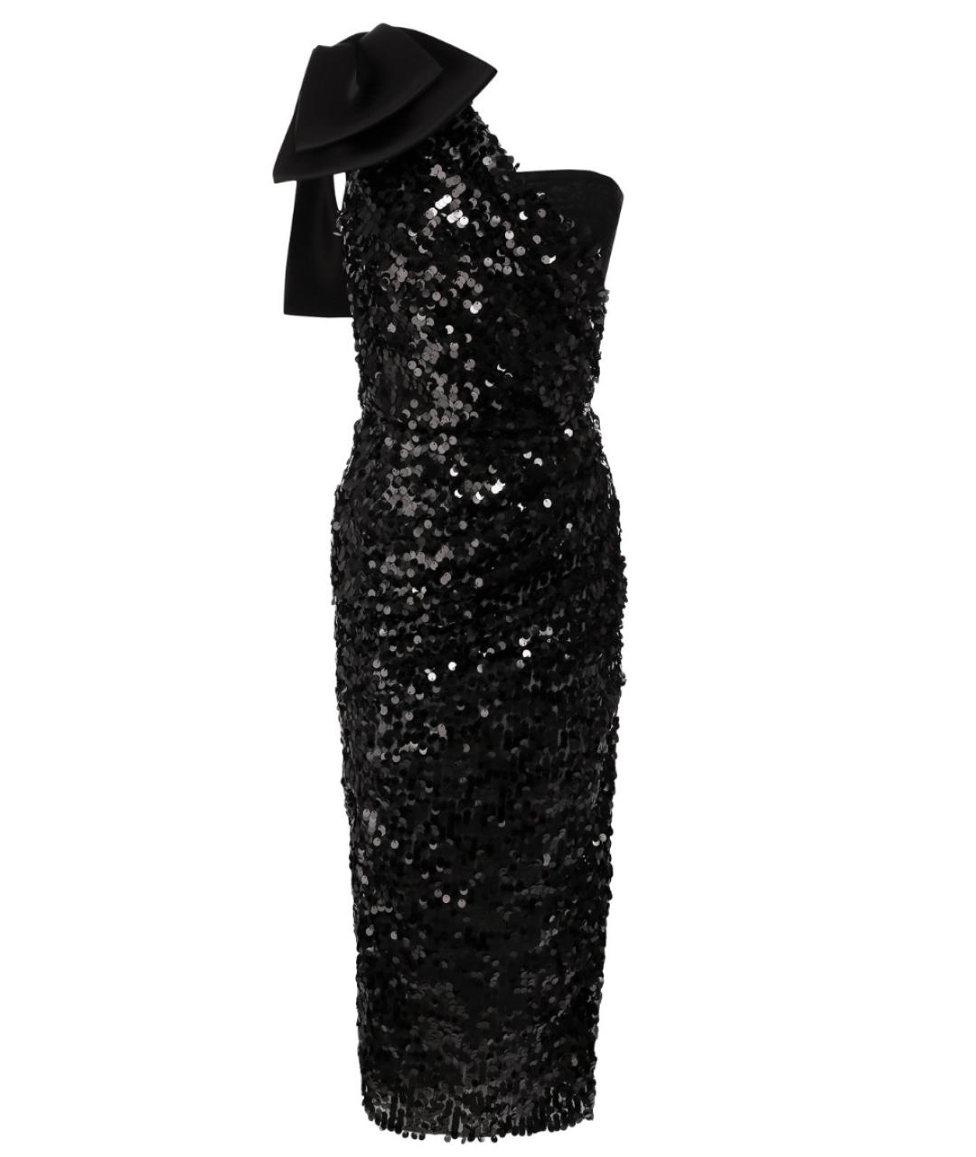 DOLCE&GABBANA Черное полиамидовое вечернее платье, фото 1