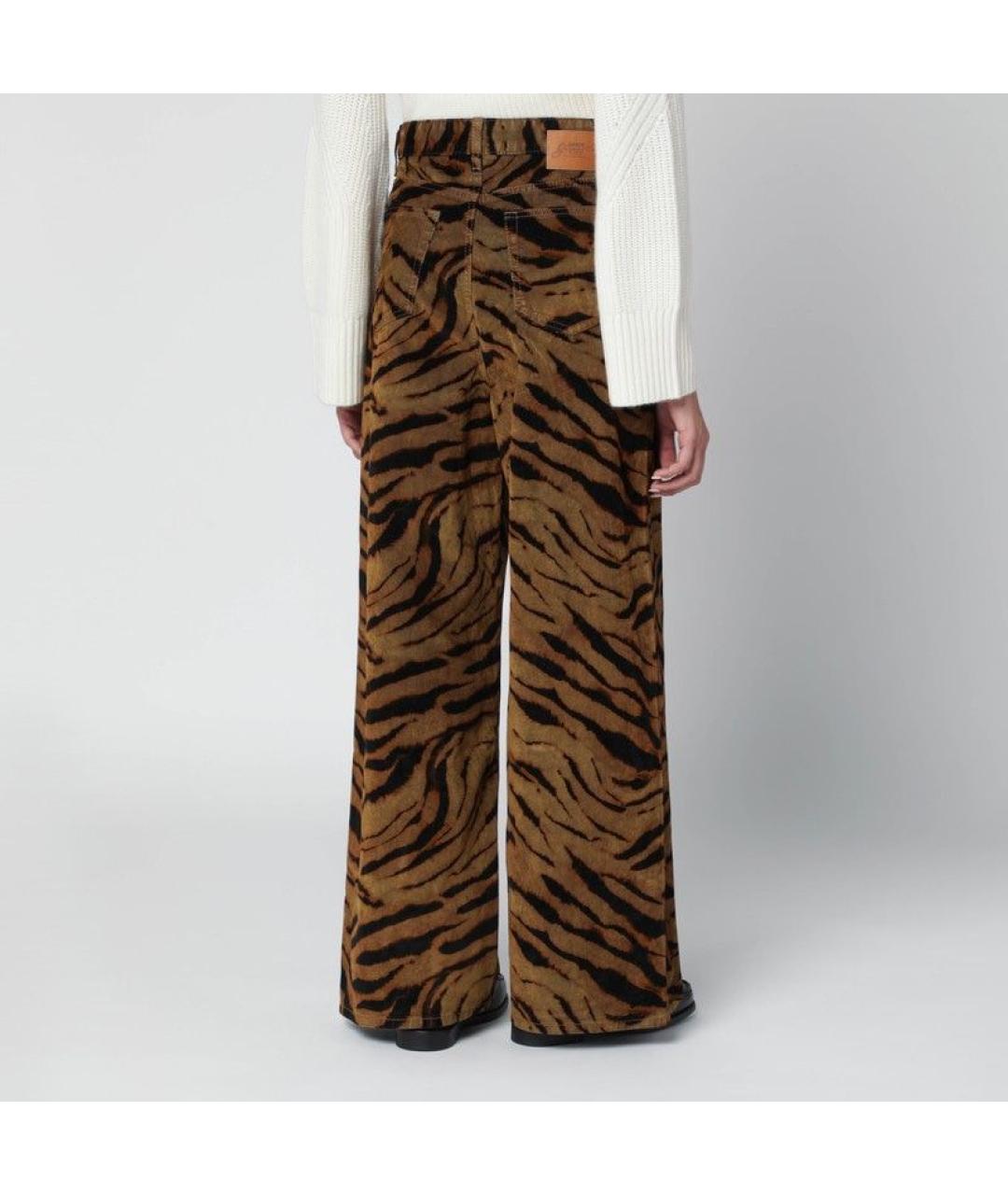 GANNI Мульти хлопковые прямые джинсы, фото 3