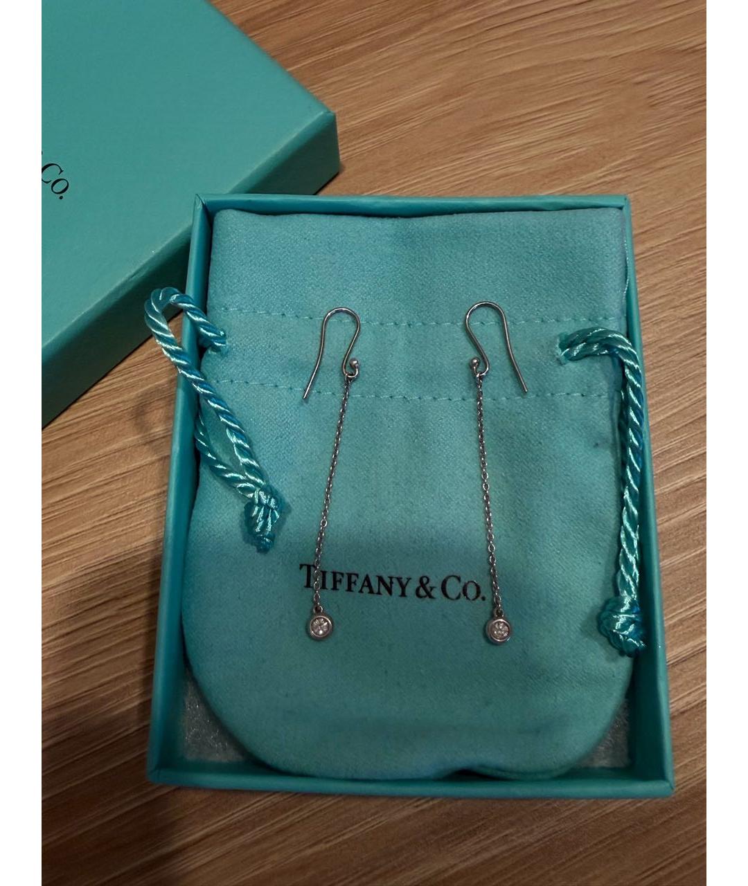 TIFFANY&CO Серебряные серебряные серьги, фото 3