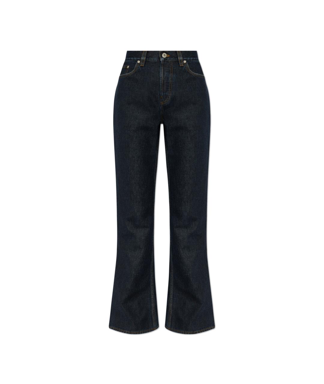 BURBERRY Синие прямые джинсы, фото 1