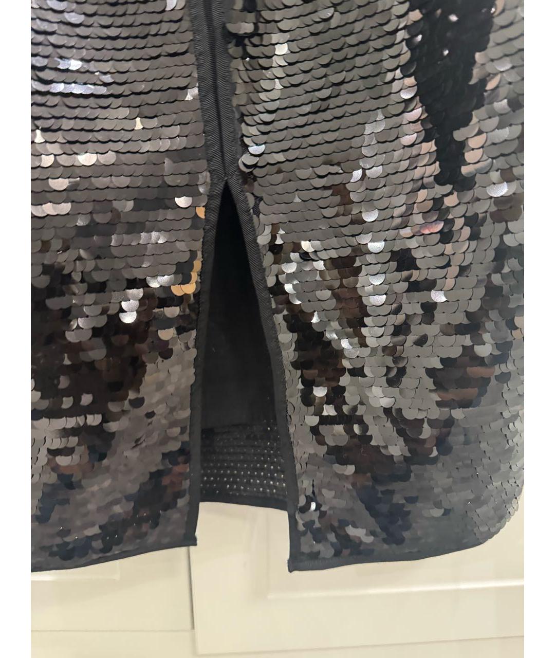 WEEKEND MAX MARA Черная юбка миди, фото 5