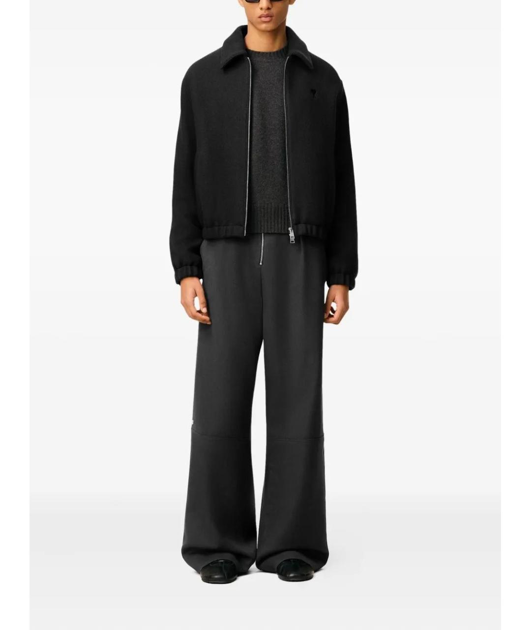 Ami Paris Черная хлопковая куртка, фото 2