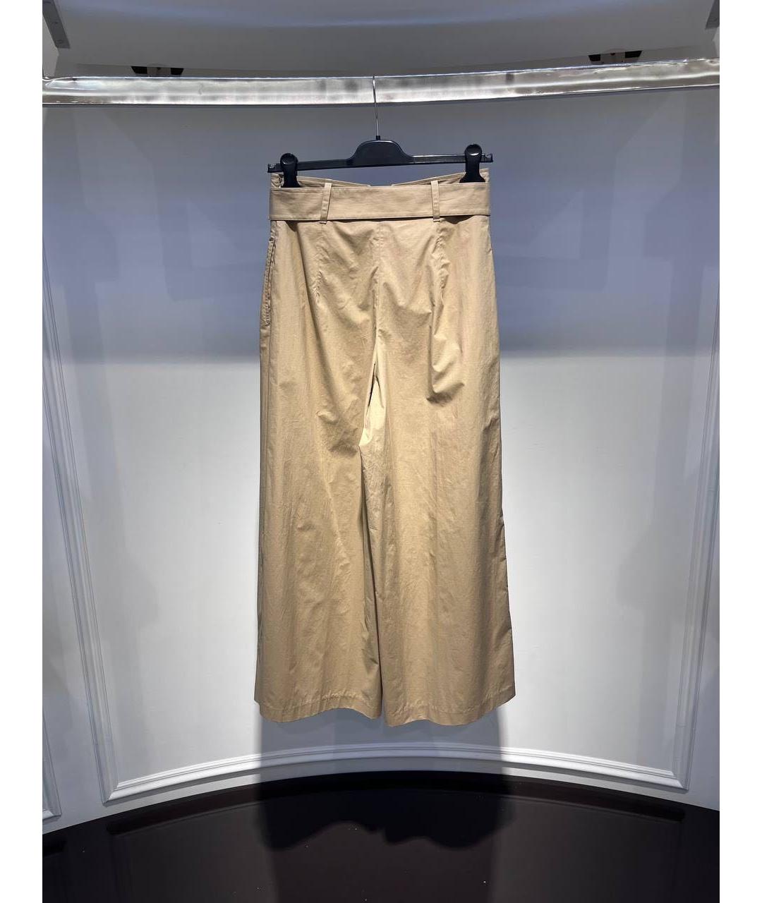 ETRO Бежевые хлопковые брюки широкие, фото 2