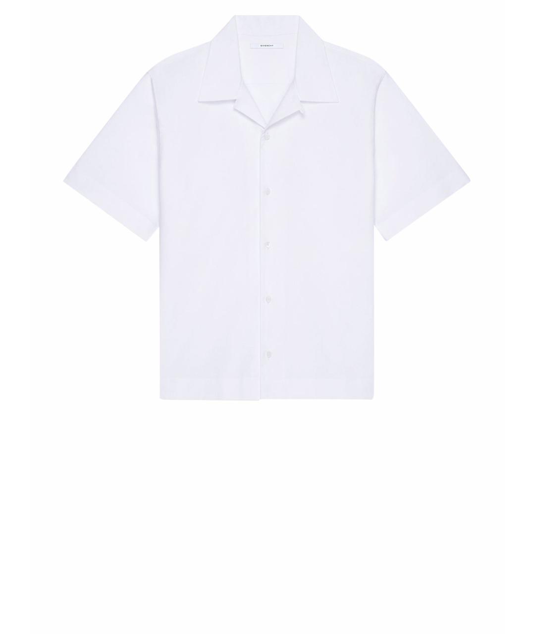 GIVENCHY Белая хлопковая кэжуал рубашка, фото 1