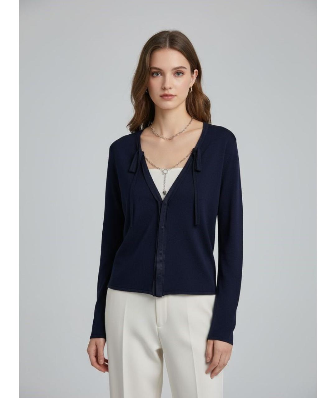 GUCCI Темно-синий кардиган, фото 8