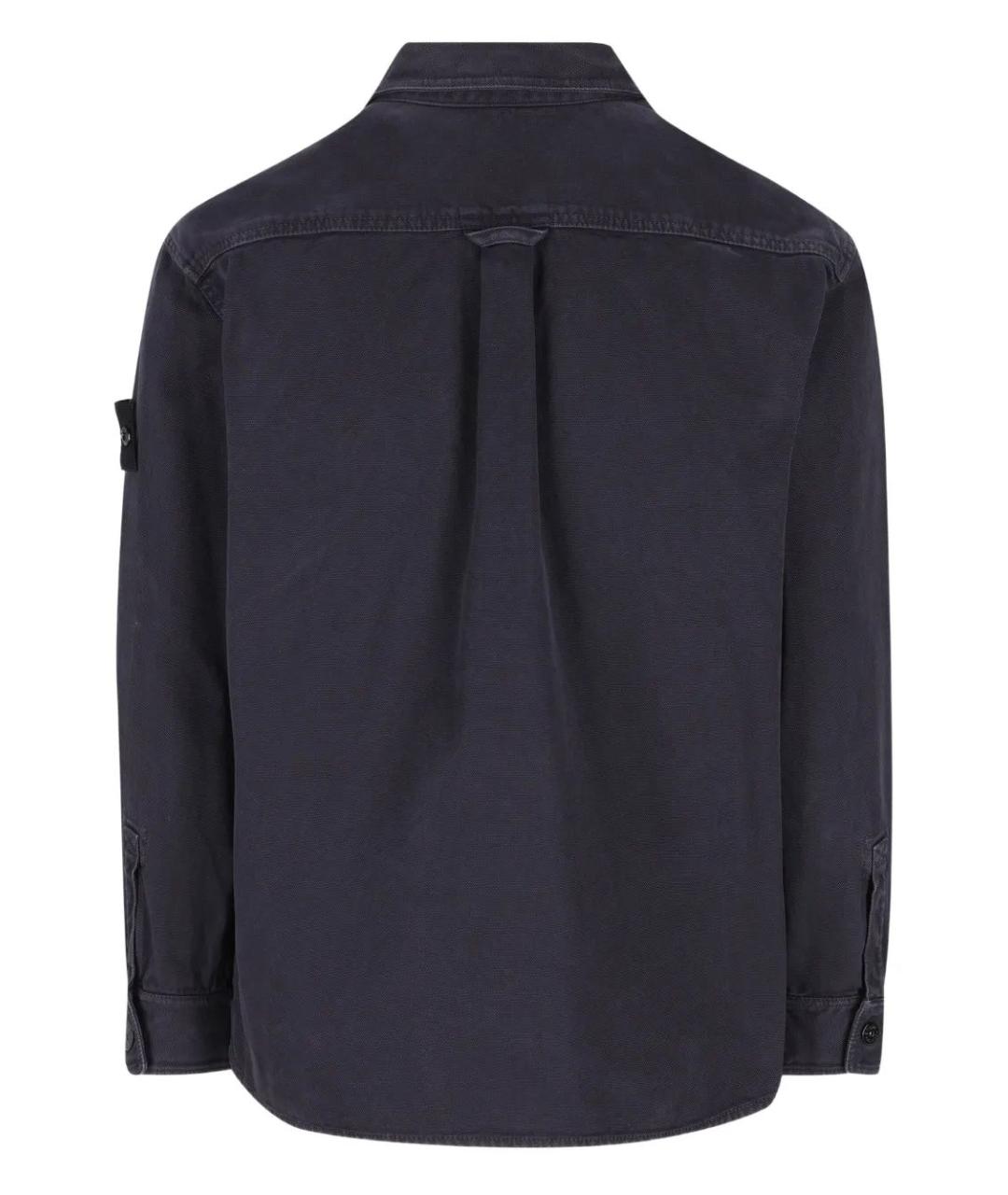STONE ISLAND Хлопковая кэжуал рубашка, фото 2