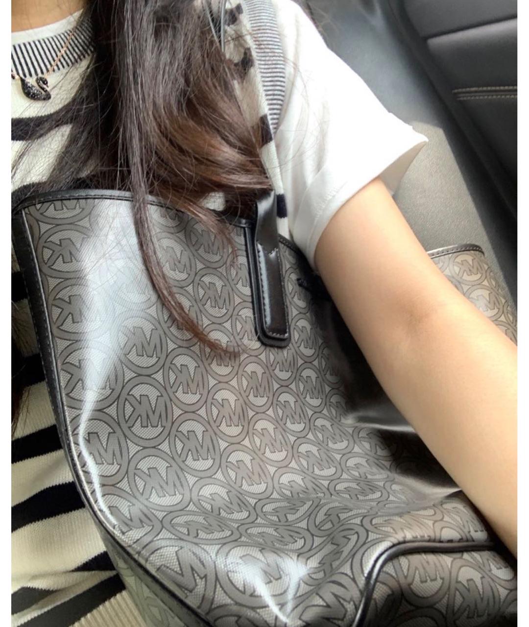 MICHAEL KORS Черная сумка тоут, фото 8