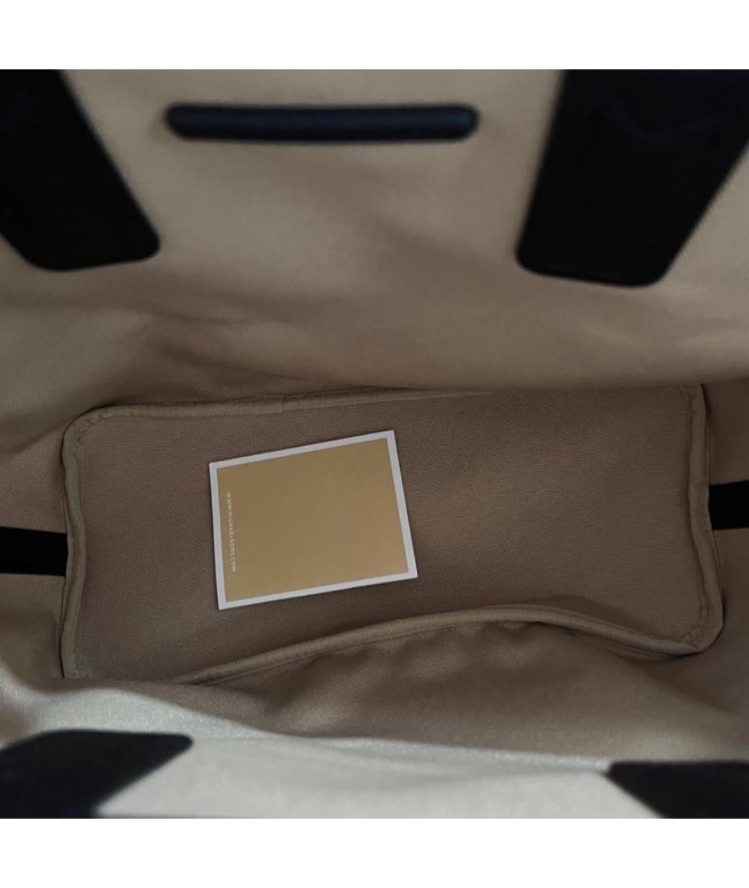 MICHAEL KORS Черная сумка тоут, фото 7