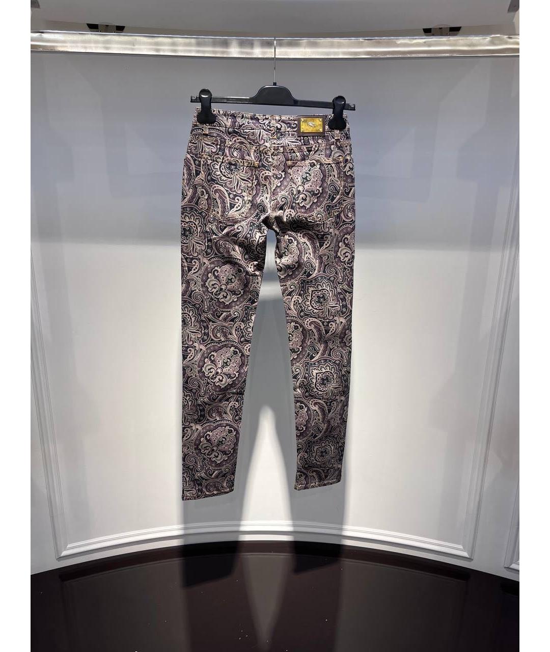 ETRO Серые хлопковые джинсы слим, фото 2