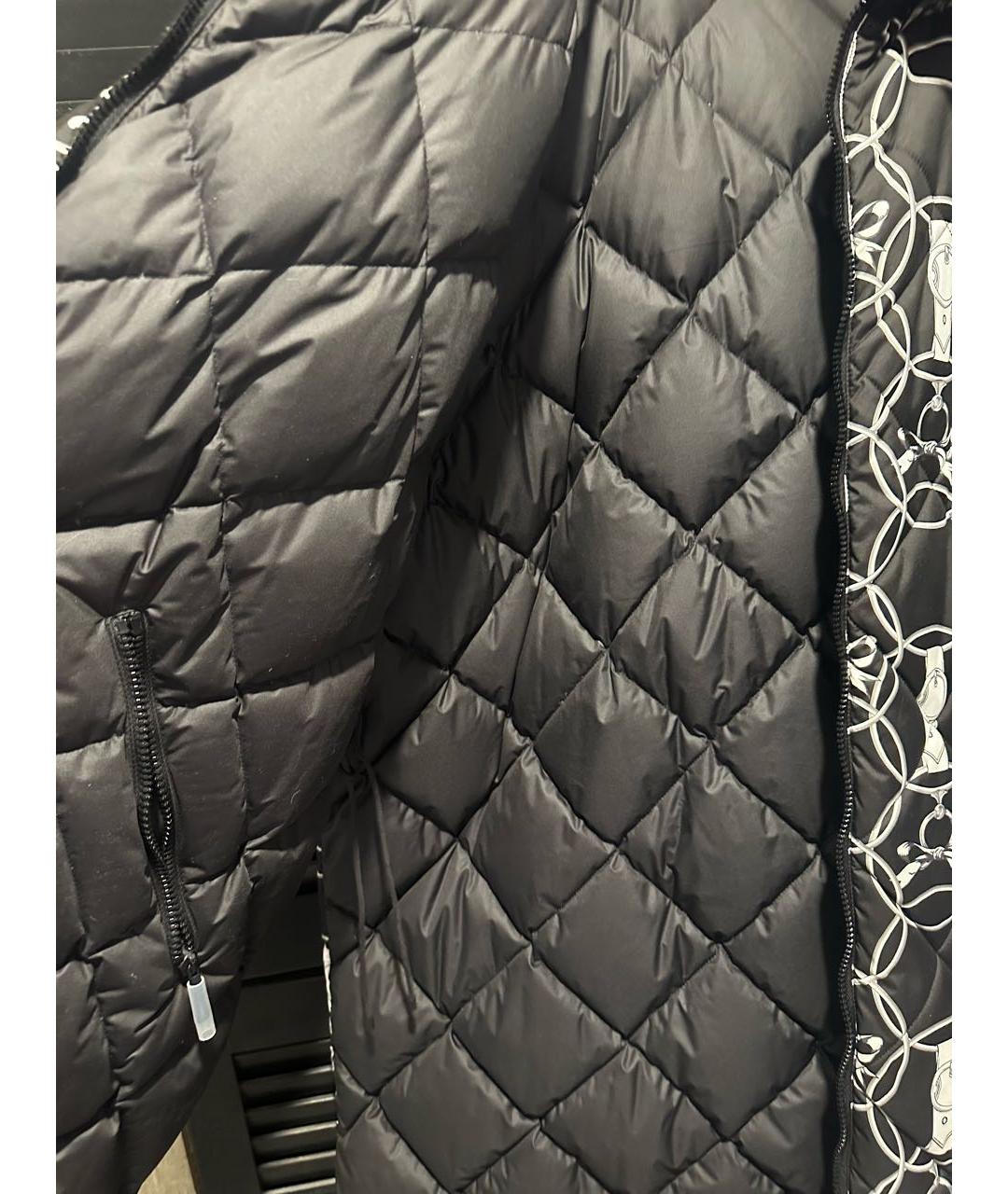 HERMES Черный синтетический жилет, фото 3