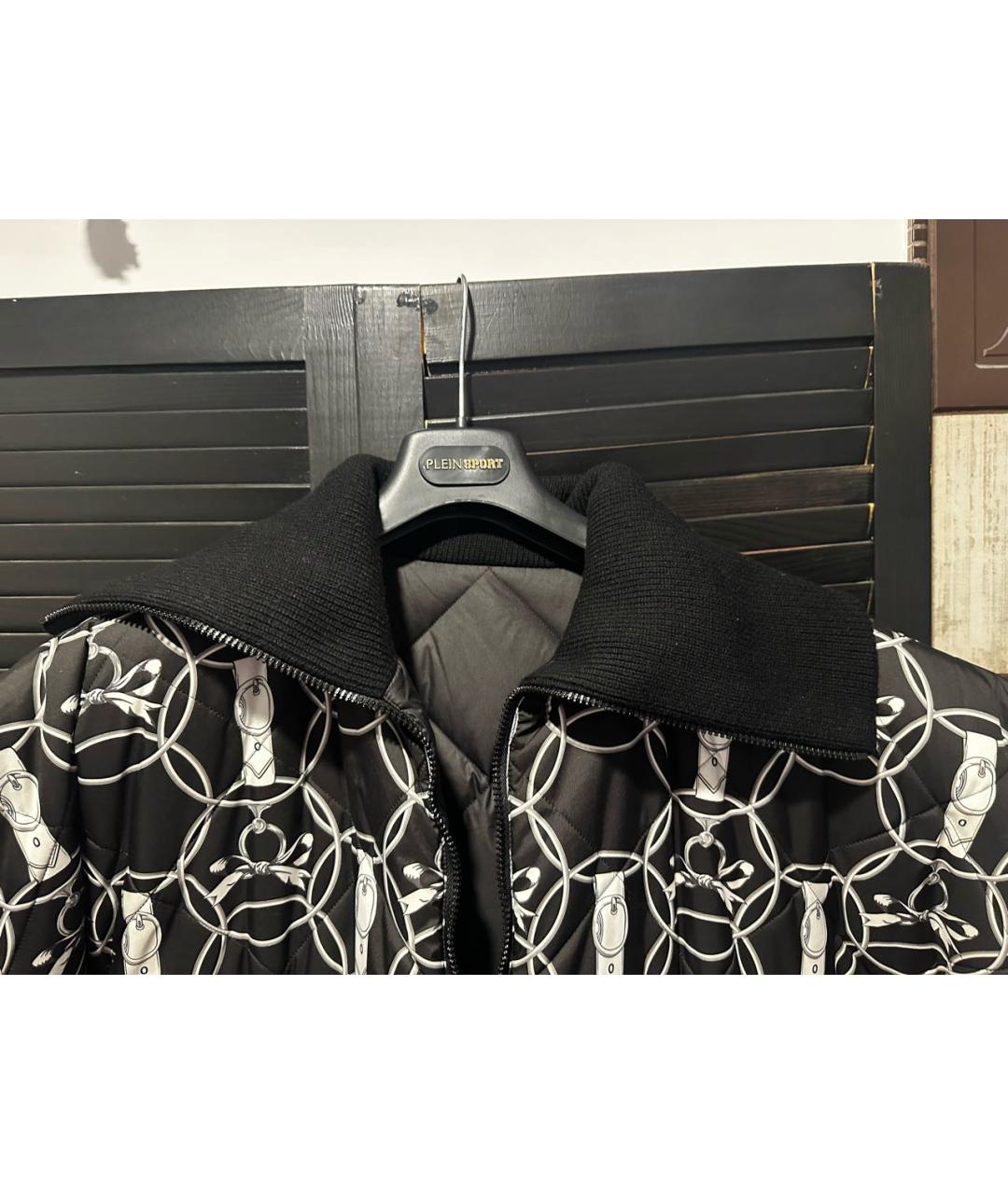 HERMES Черный синтетический жилет, фото 8