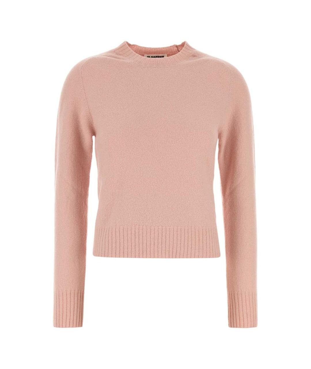 JIL SANDER Розовый шерстяной джемпер / свитер, фото 1