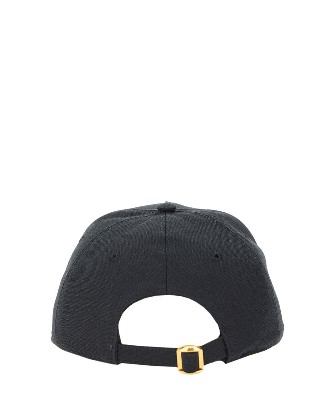 VALENTINO Черная хлопковая кепка, фото 3