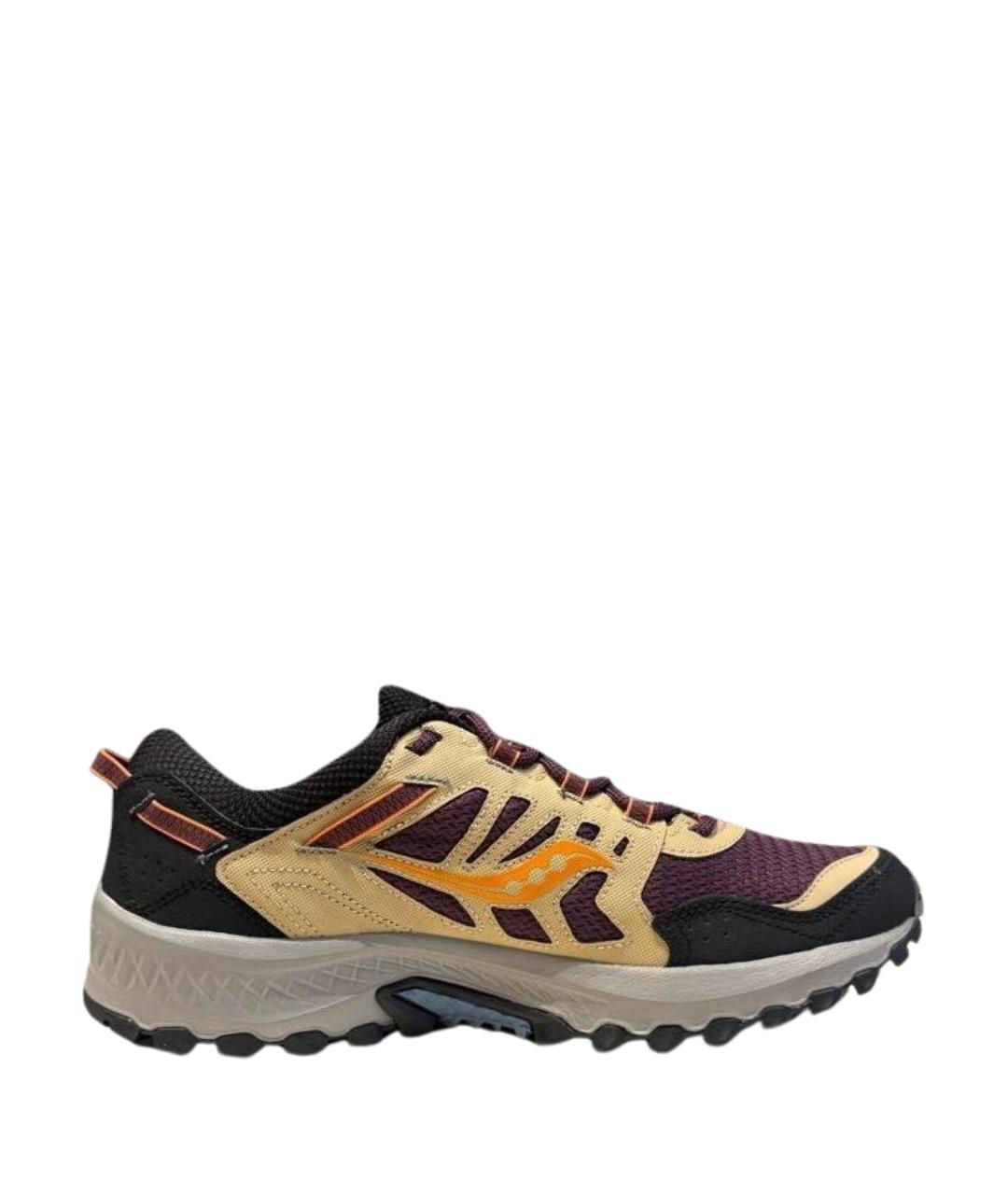 SAUCONY Фиолетовые текстильные низкие кроссовки / кеды, фото 1