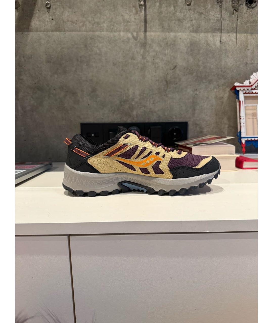 SAUCONY Фиолетовые текстильные низкие кроссовки / кеды, фото 8