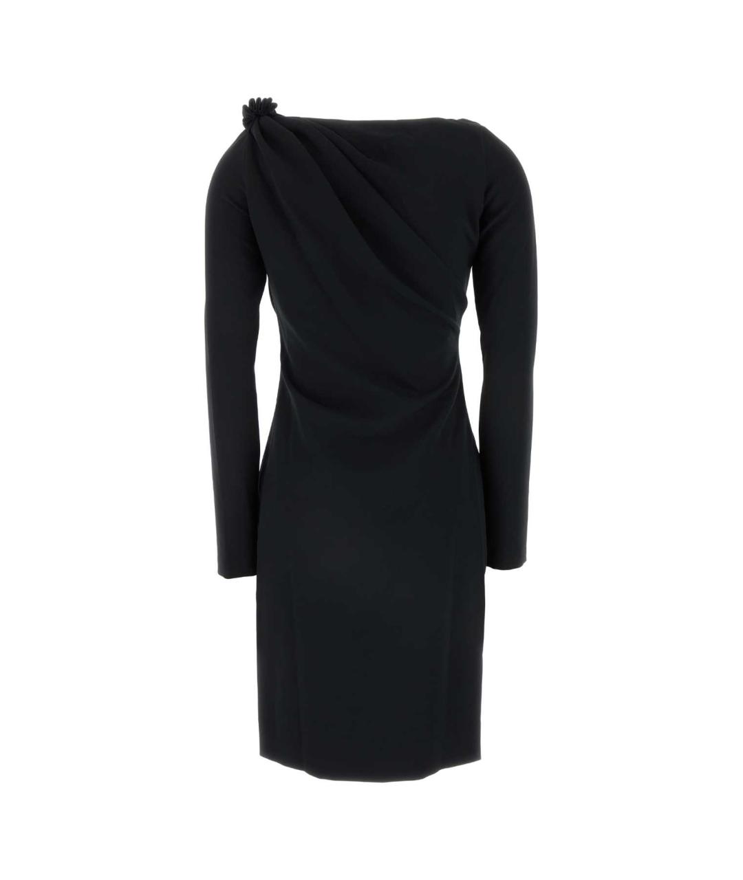 J.W.ANDERSON Черное полиэстеровое повседневное платье, фото 2