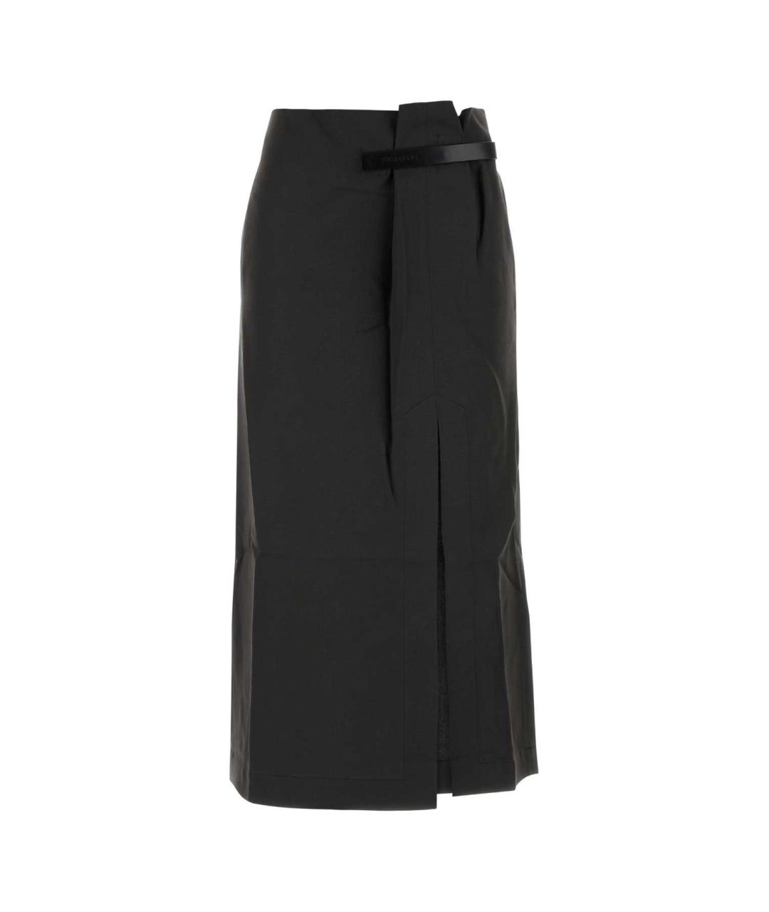 J.W.ANDERSON Серая шелковая юбка миди, фото 1