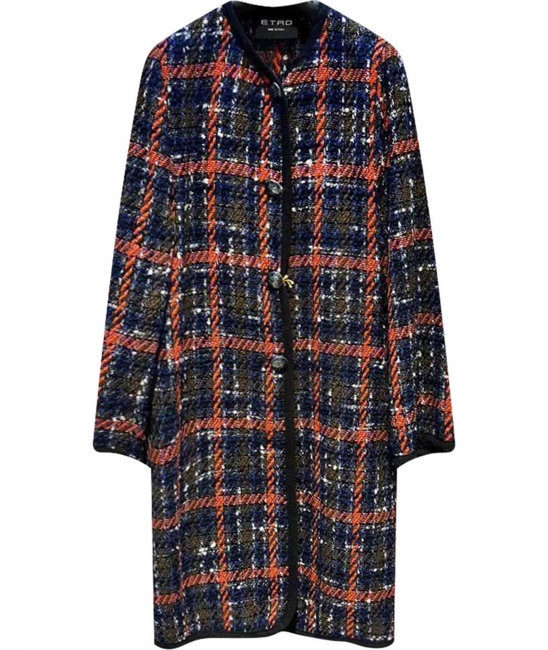 ETRO Мульти твидовое пальто, фото 1