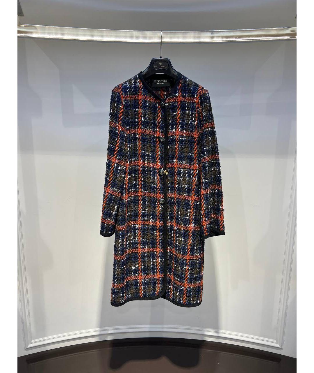 ETRO Мульти твидовое пальто, фото 3