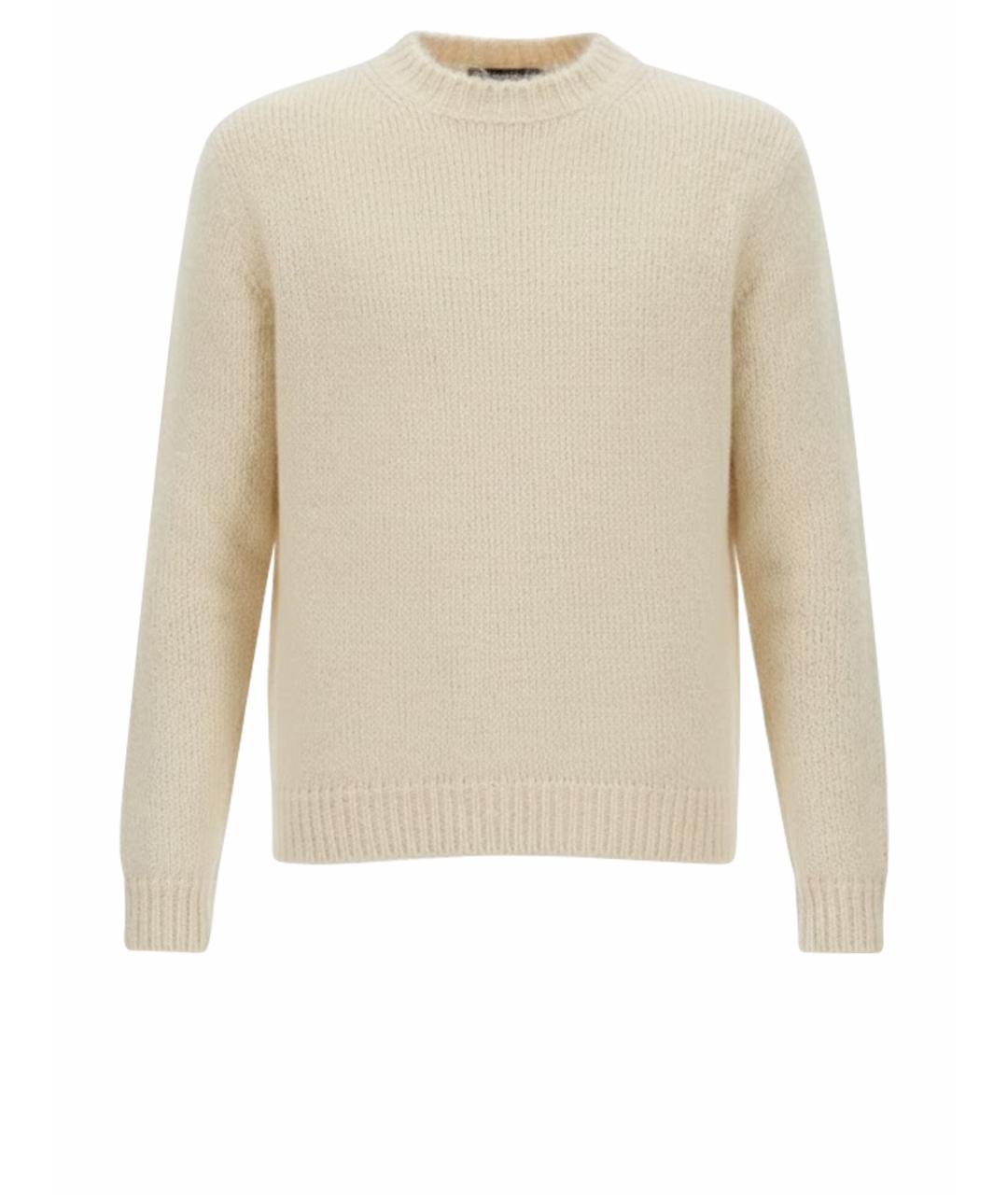 JIL SANDER Серый шерстяной джемпер / свитер, фото 1