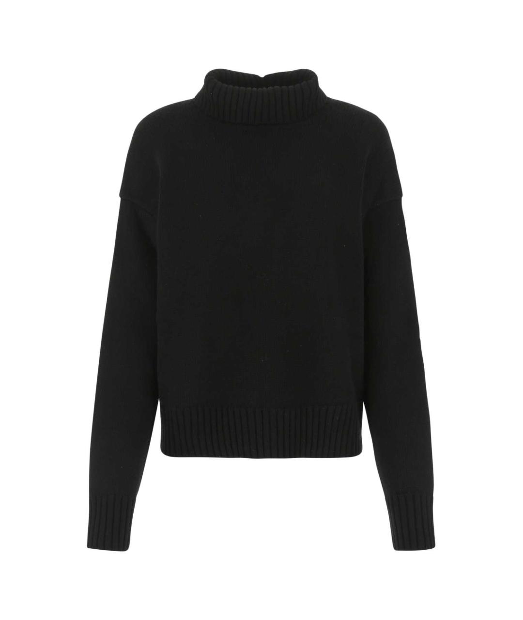 JIL SANDER Черный кашемировый джемпер / свитер, фото 1
