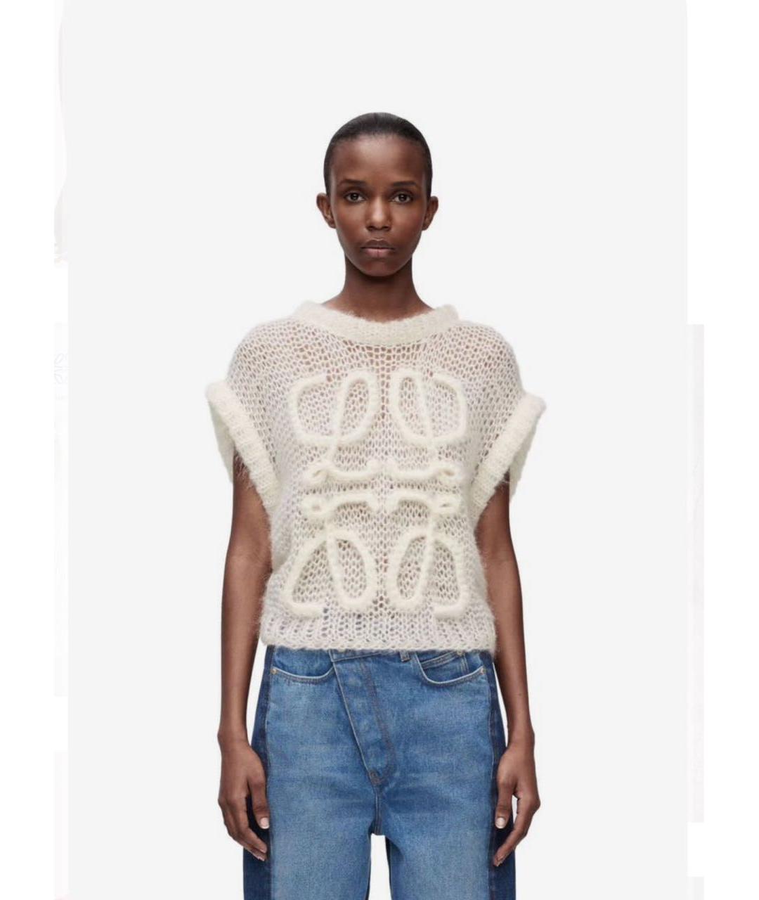 LOEWE Красный шерстяной джемпер / свитер, фото 3