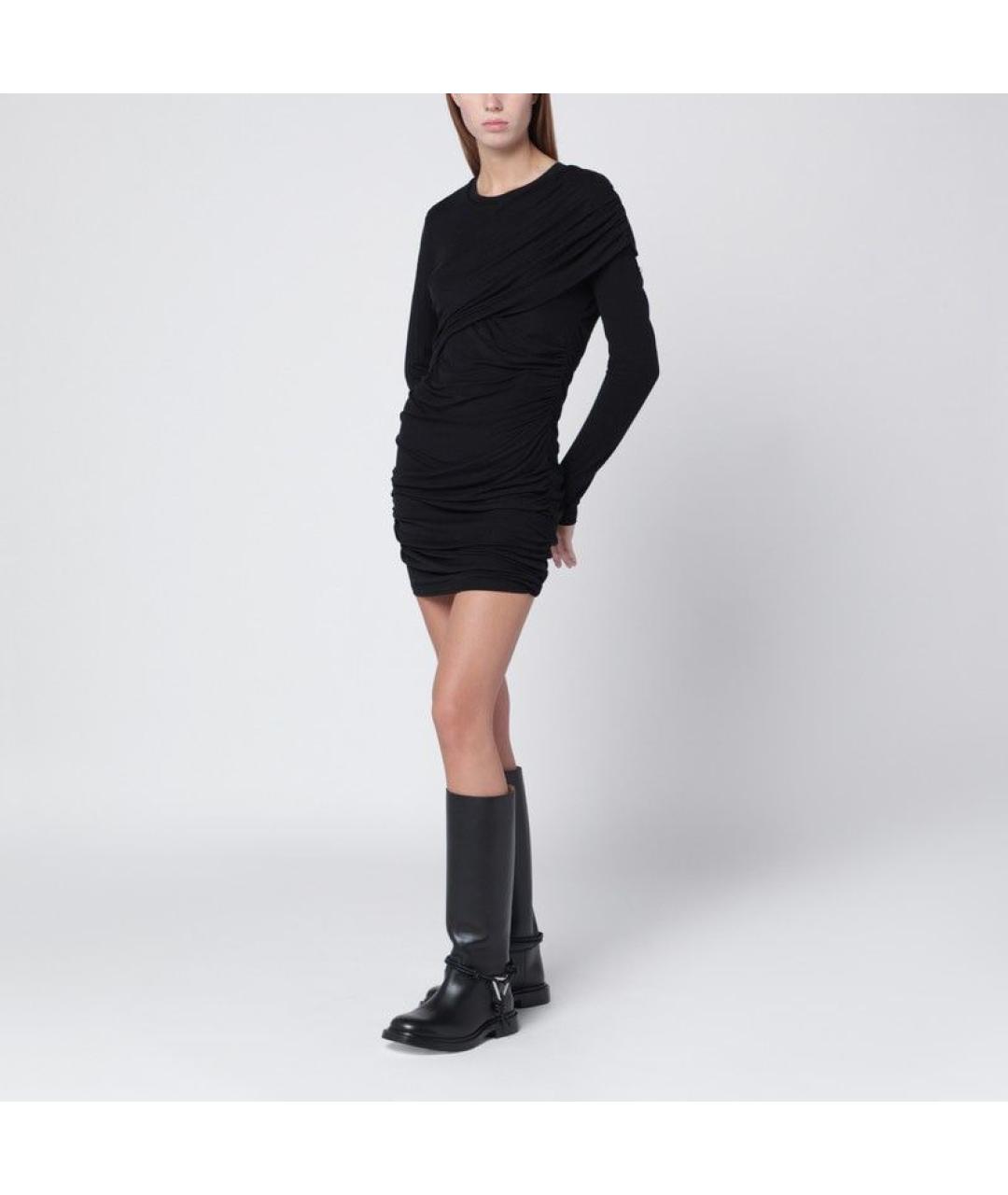 ISABEL MARANT Черное коктейльное платье, фото 3