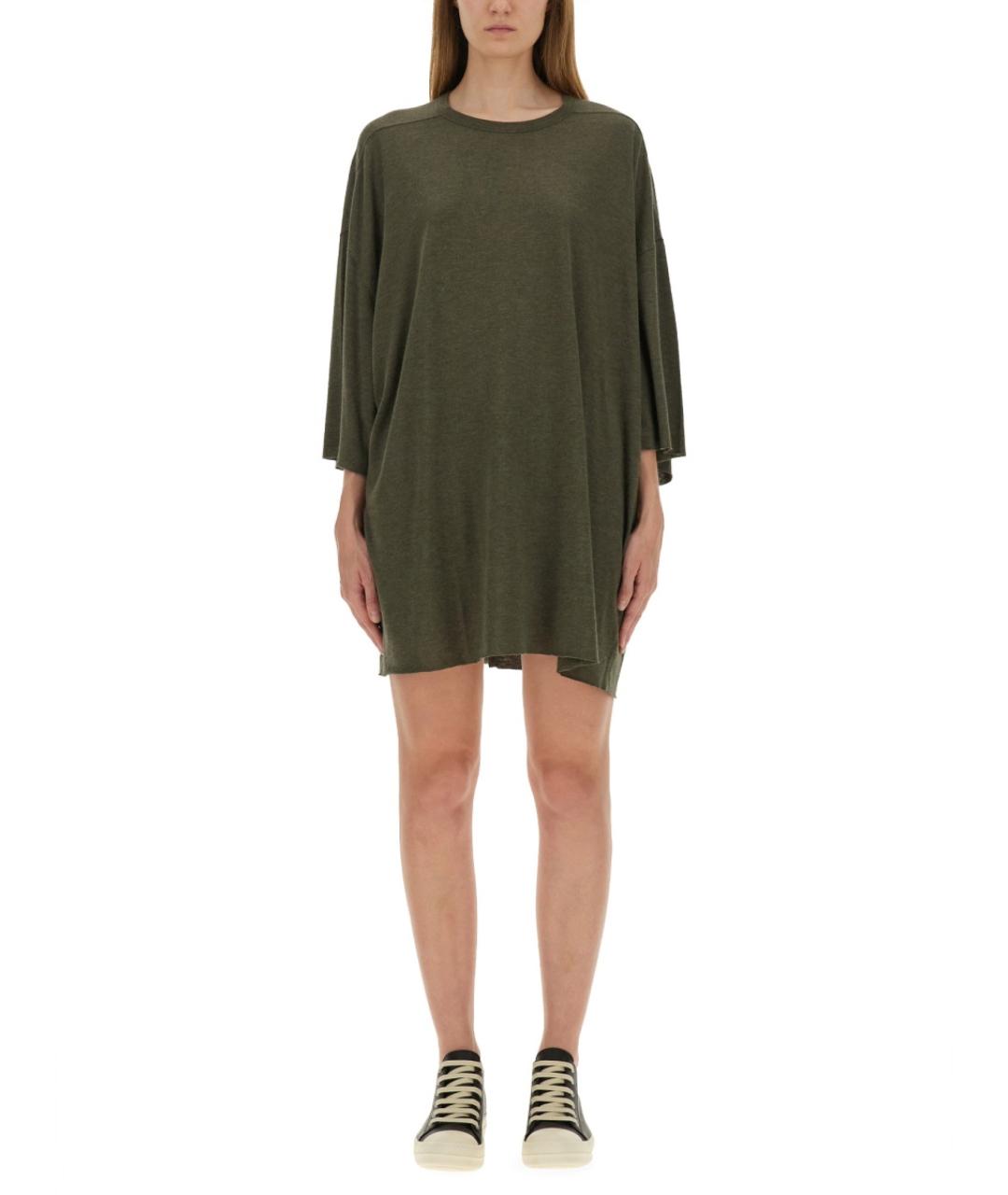 RICK OWENS Полиамидовая футболка, фото 5