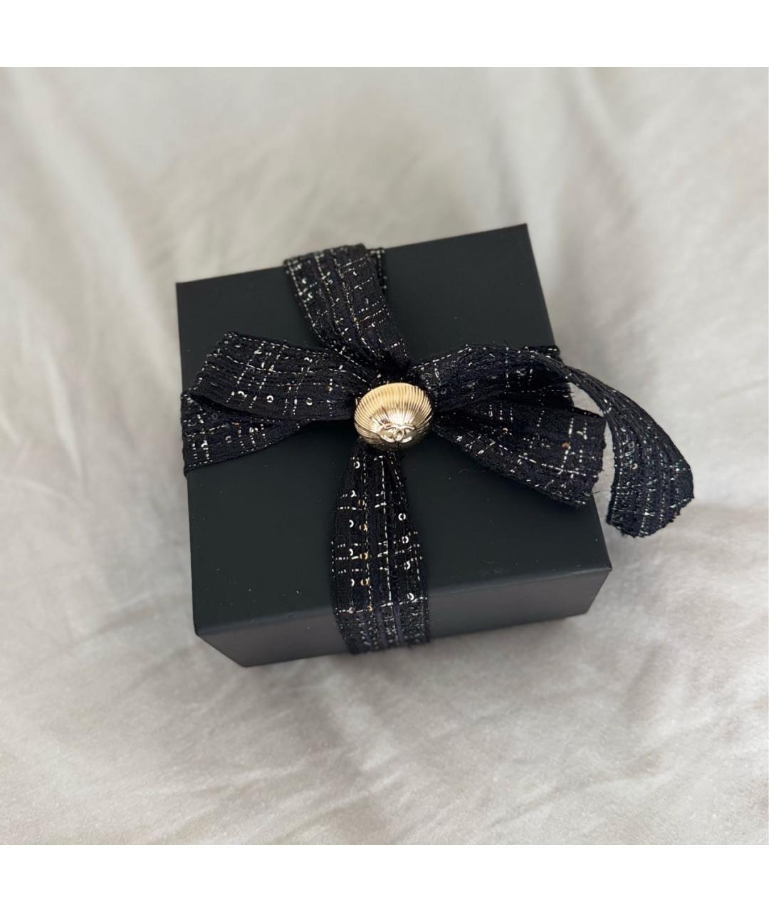 CHANEL Черный пластиковый браслет, фото 6