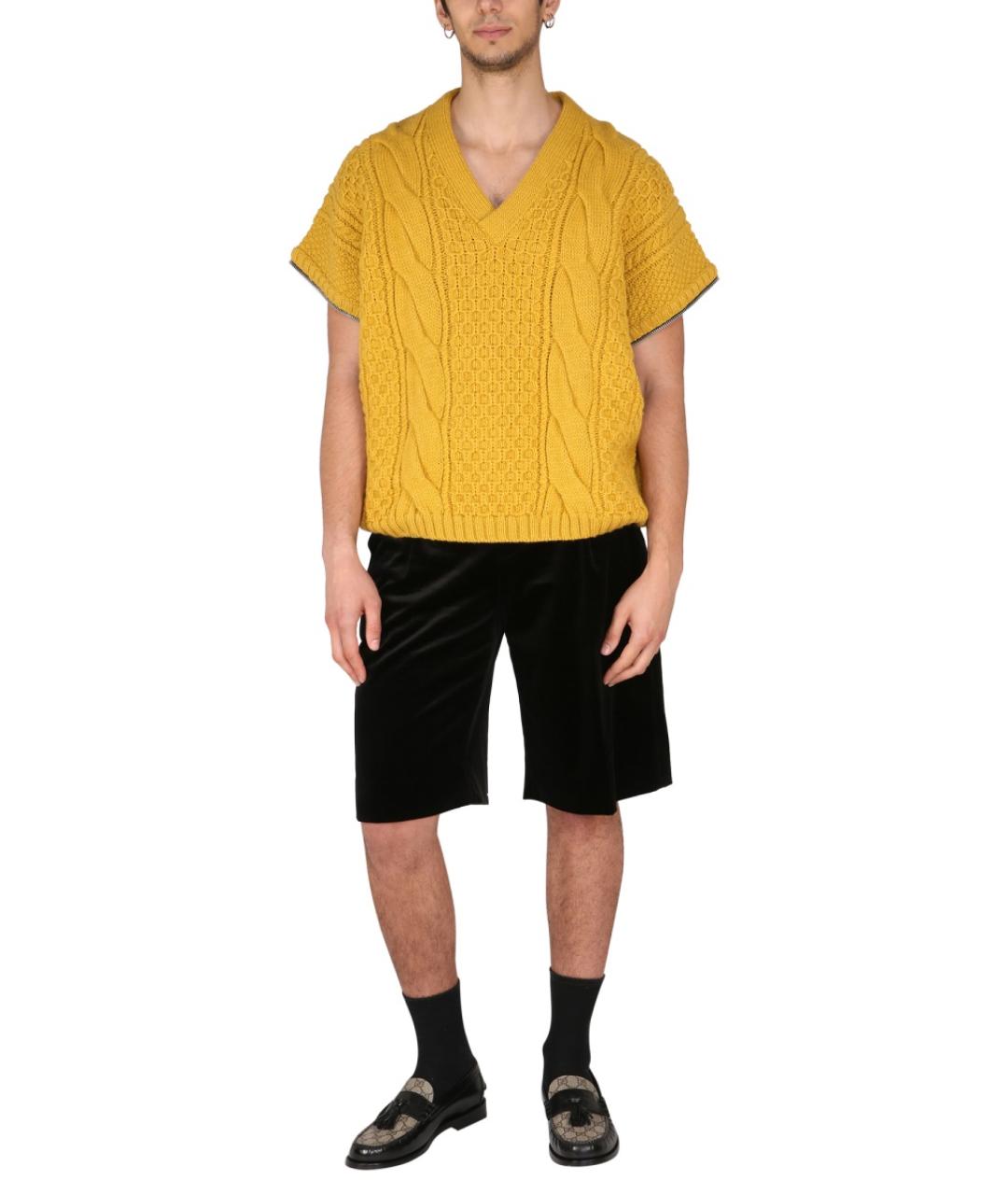 GUCCI Черные шорты, фото 2