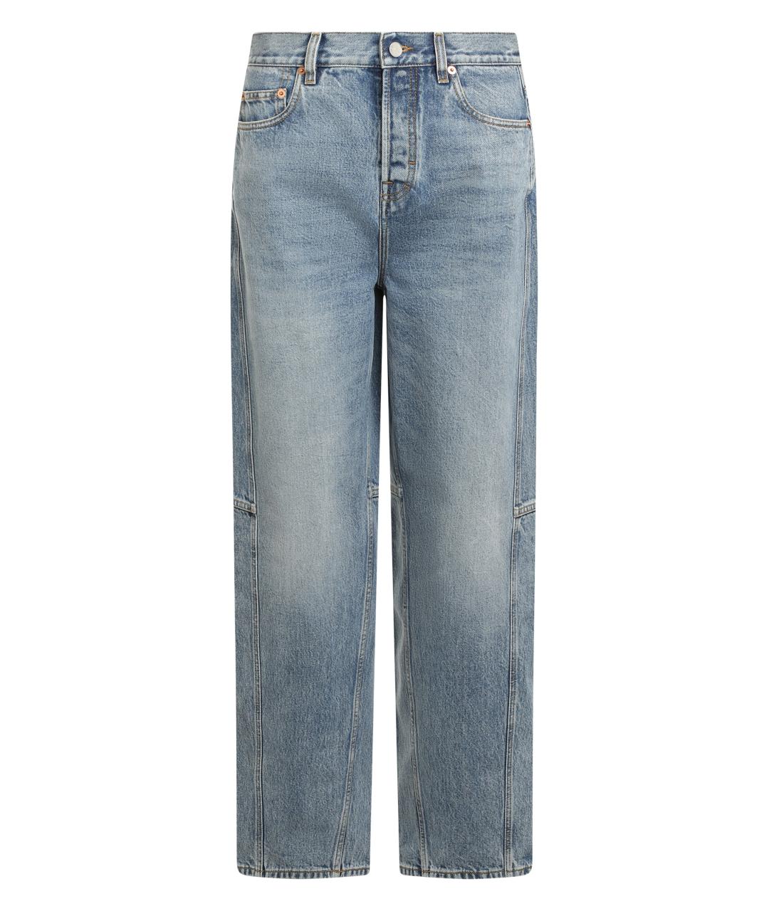 GUCCI Синие прямые джинсы, фото 1