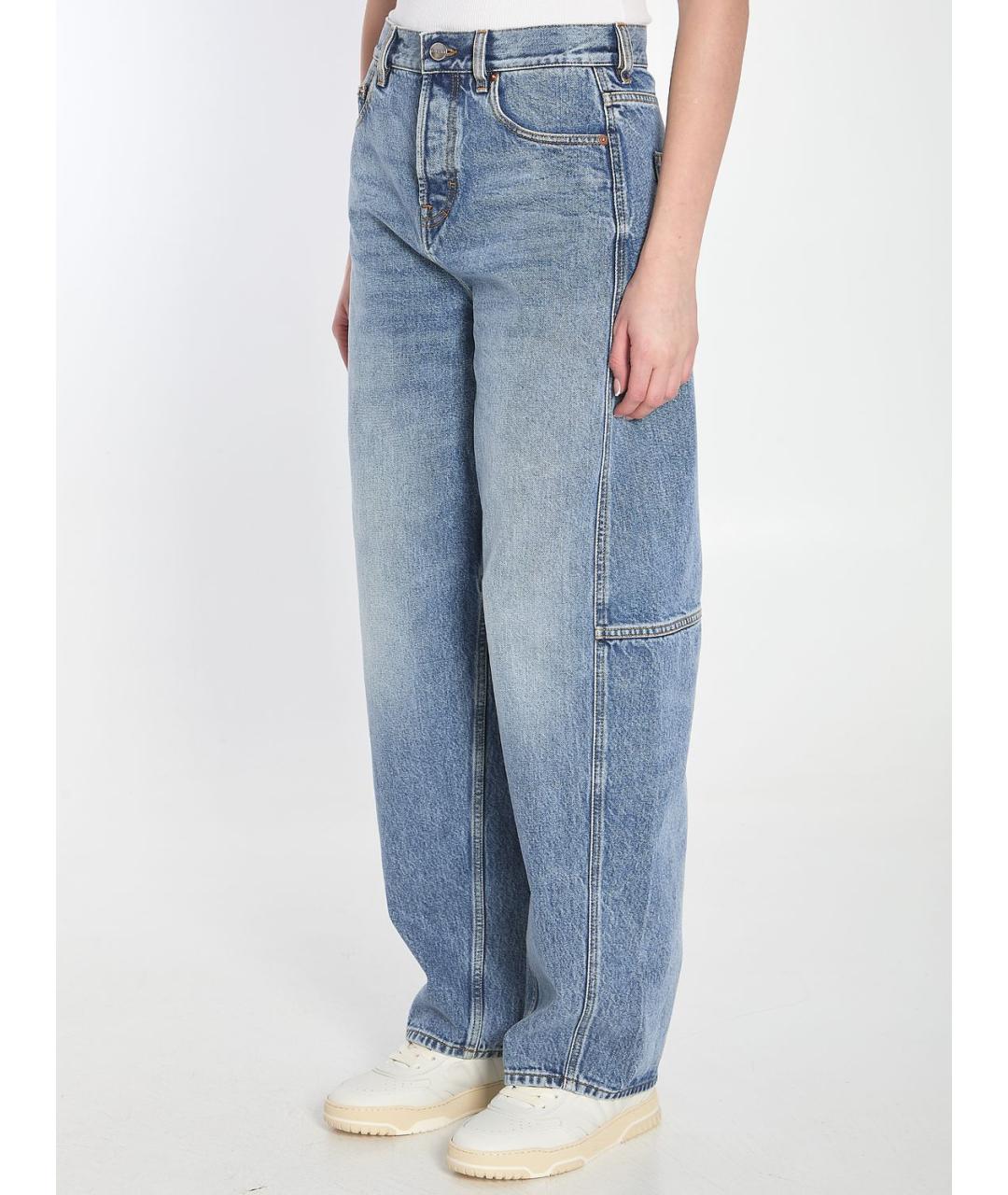 GUCCI Синие прямые джинсы, фото 3