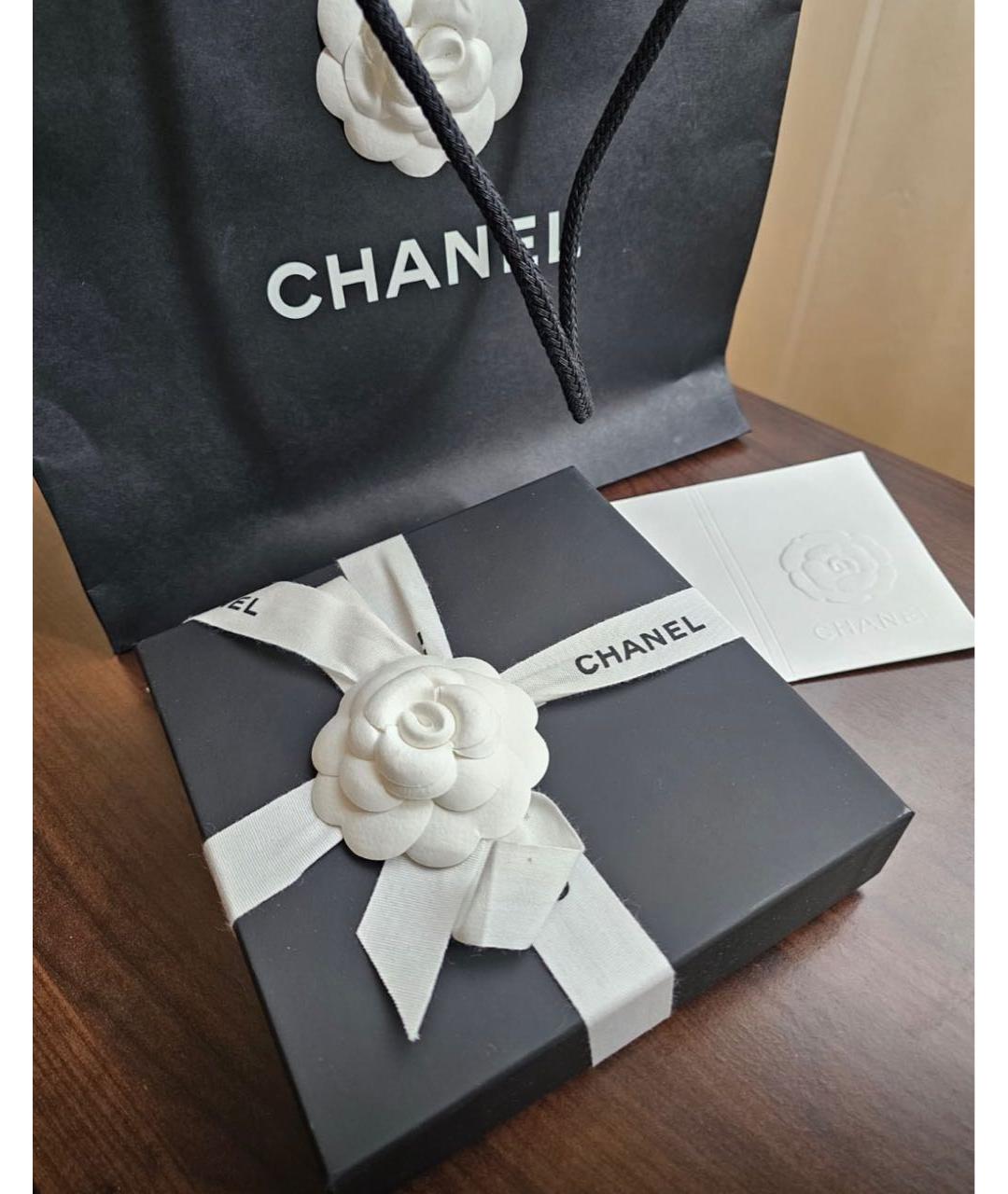 CHANEL Белое жемчужное колье, фото 3