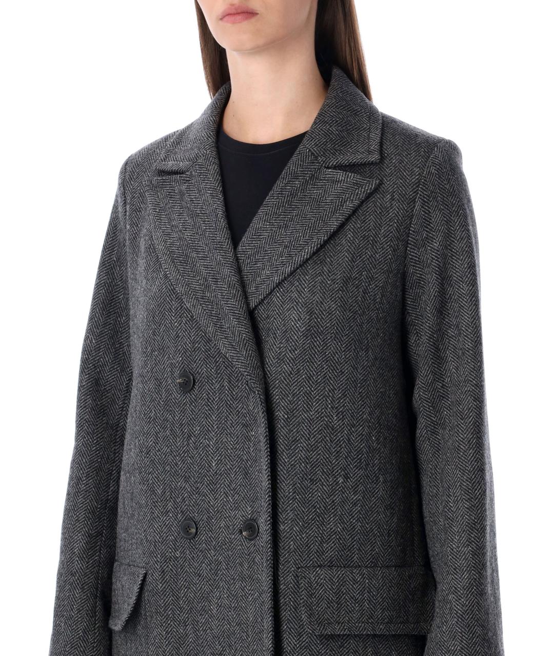 A.P.C. Шерстяное пальто, фото 4