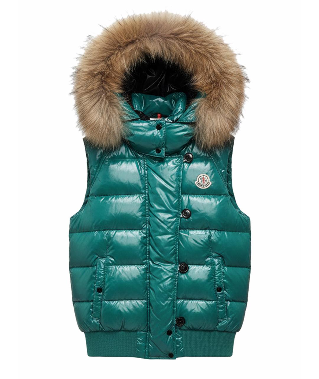 MONCLER Зеленый жакет / жилет, фото 1