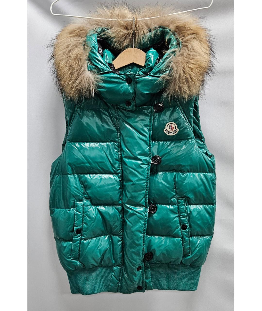 MONCLER Зеленый жакет / жилет, фото 5