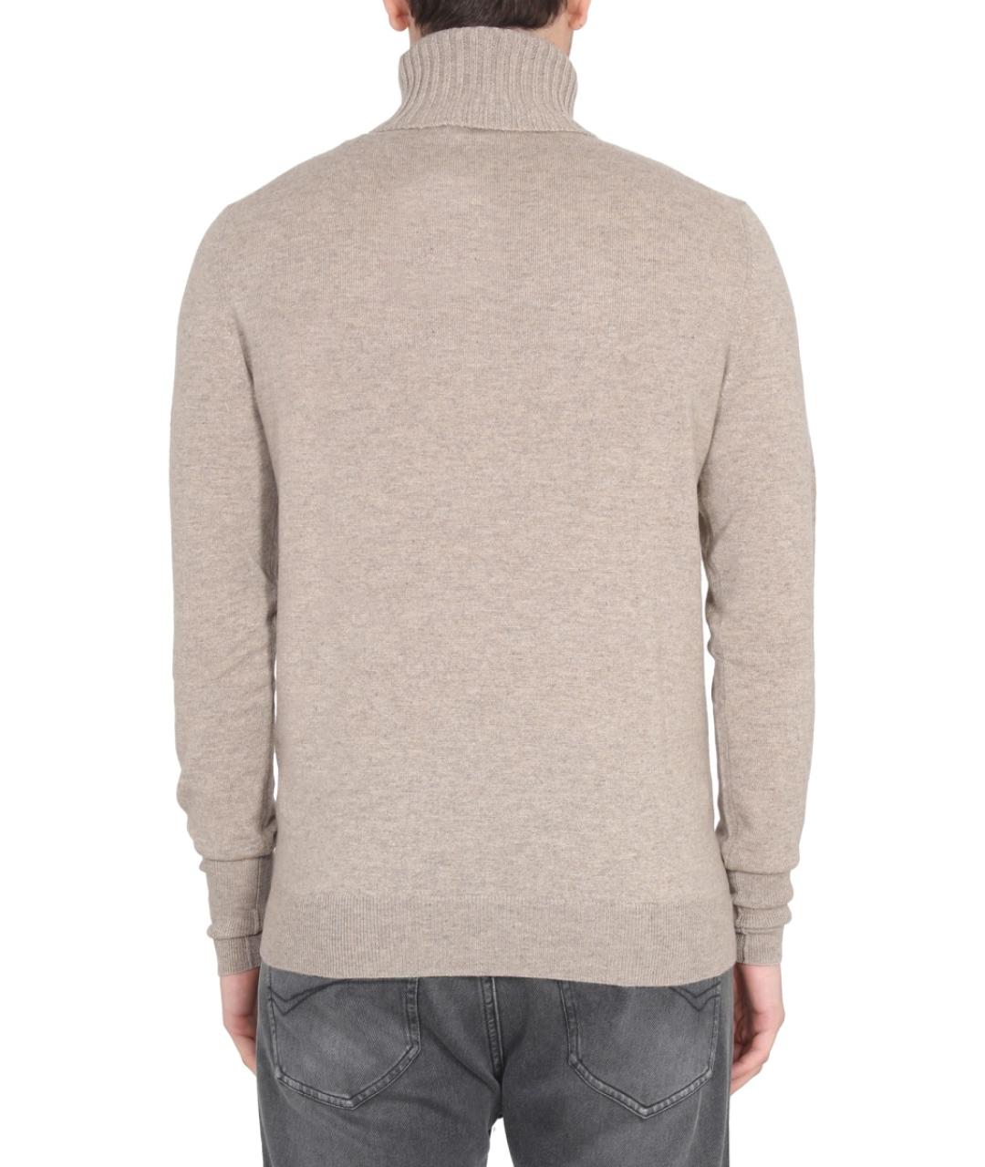 BALLANTYNE Бежевый кашемировый джемпер / свитер, фото 3