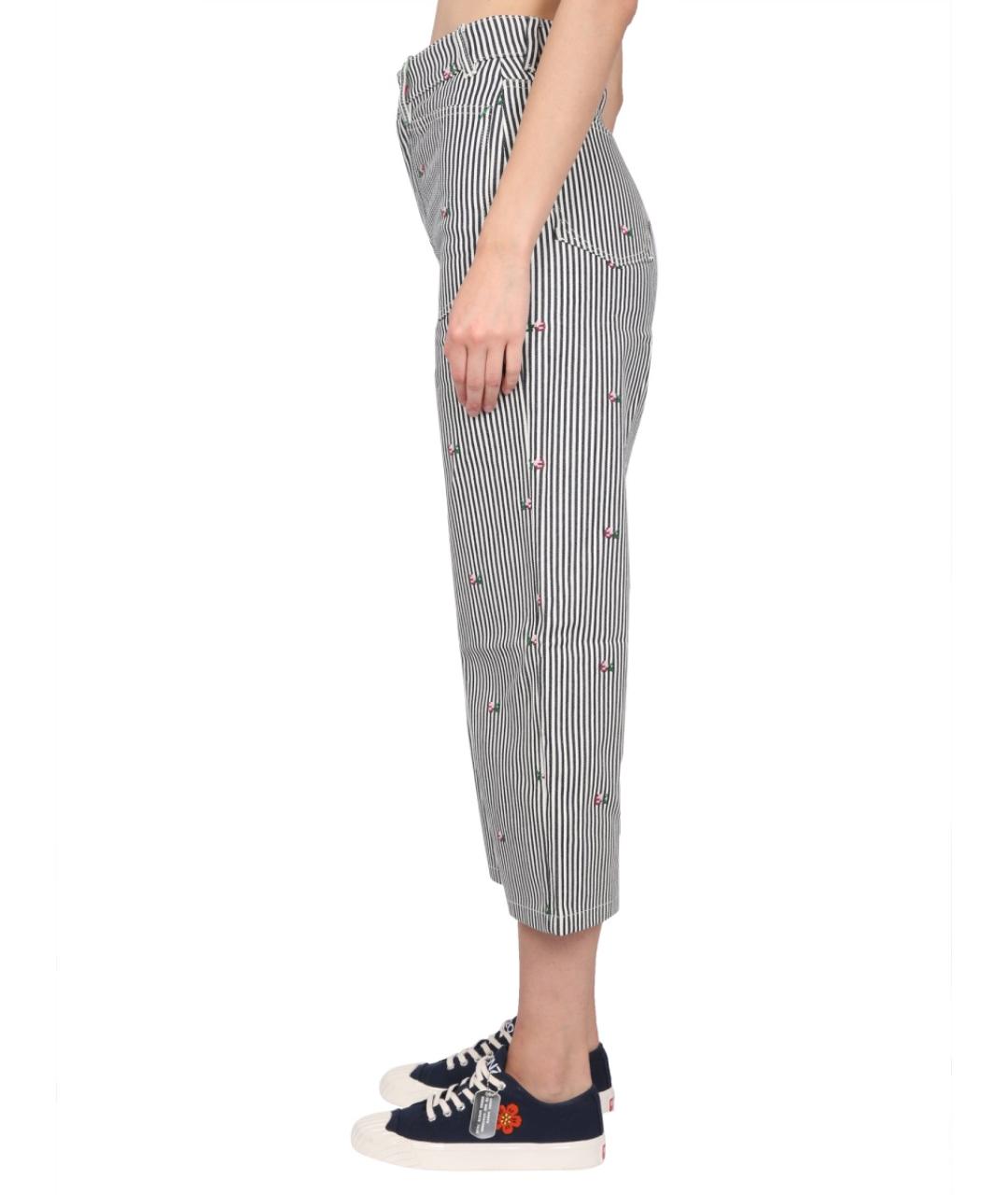 KENZO Мульти хлопковые прямые джинсы, фото 4