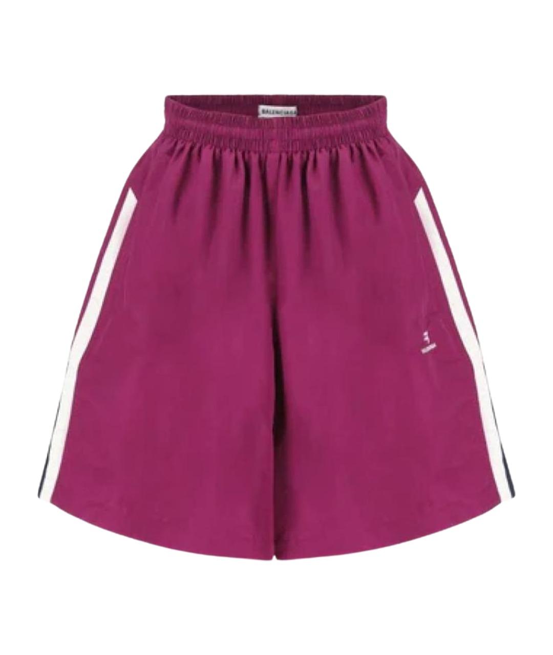 BALENCIAGA Фиолетовая юбка мини, фото 1