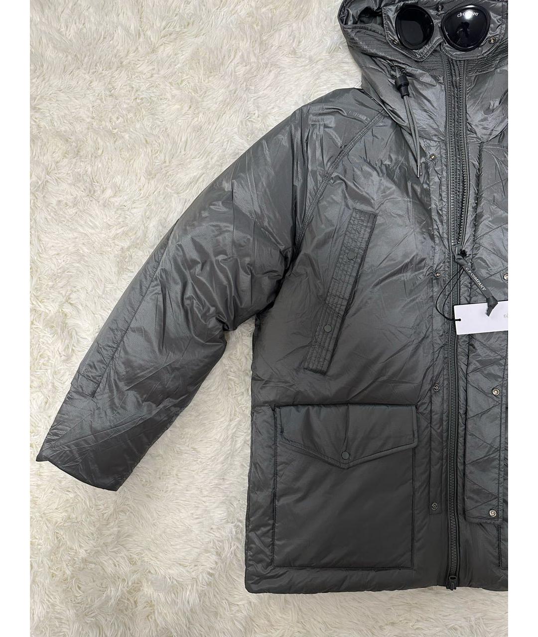 CP COMPANY Серый пуховик, фото 4