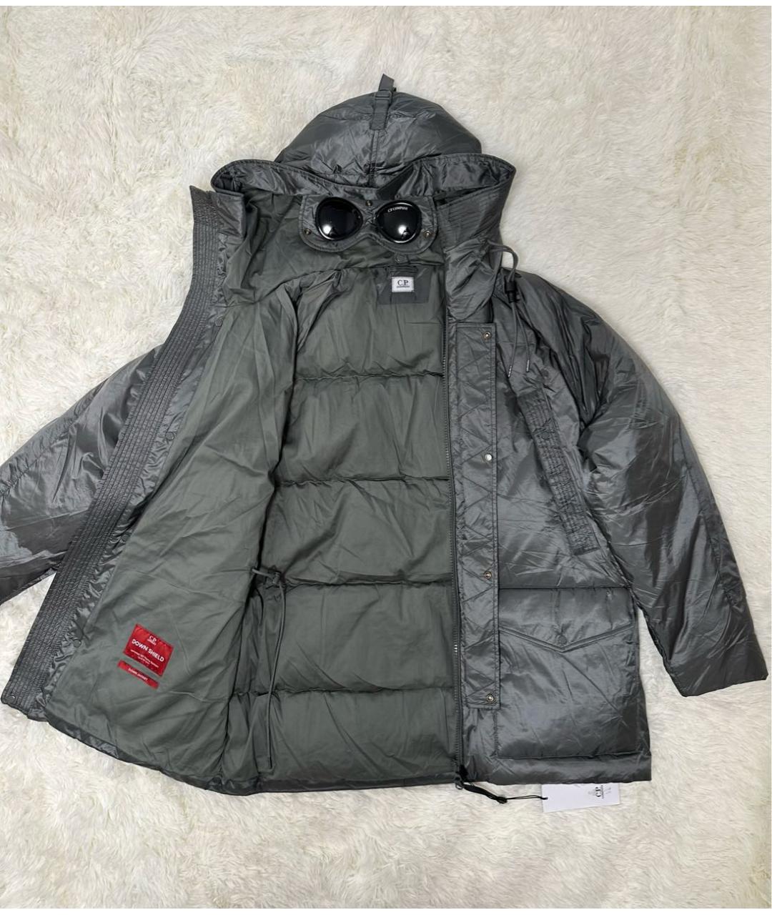 CP COMPANY Серый пуховик, фото 2