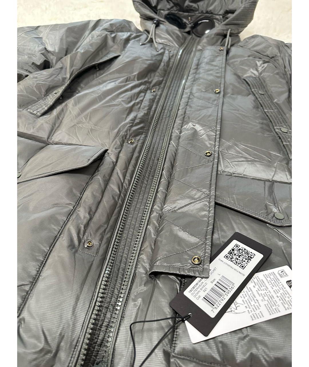 CP COMPANY Серый пуховик, фото 6