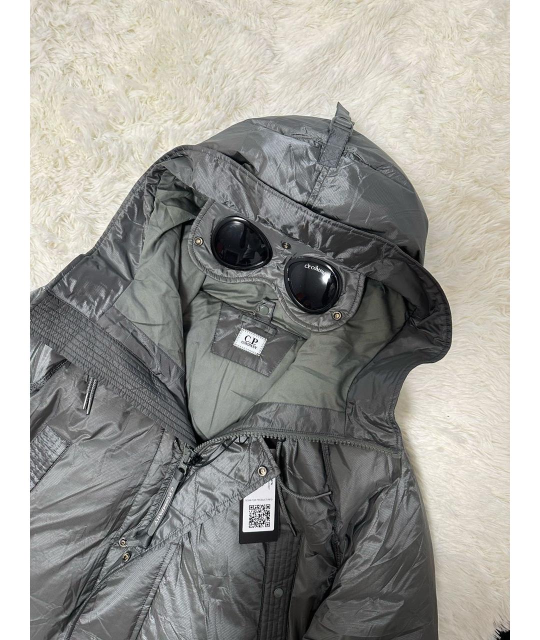 CP COMPANY Серый пуховик, фото 3