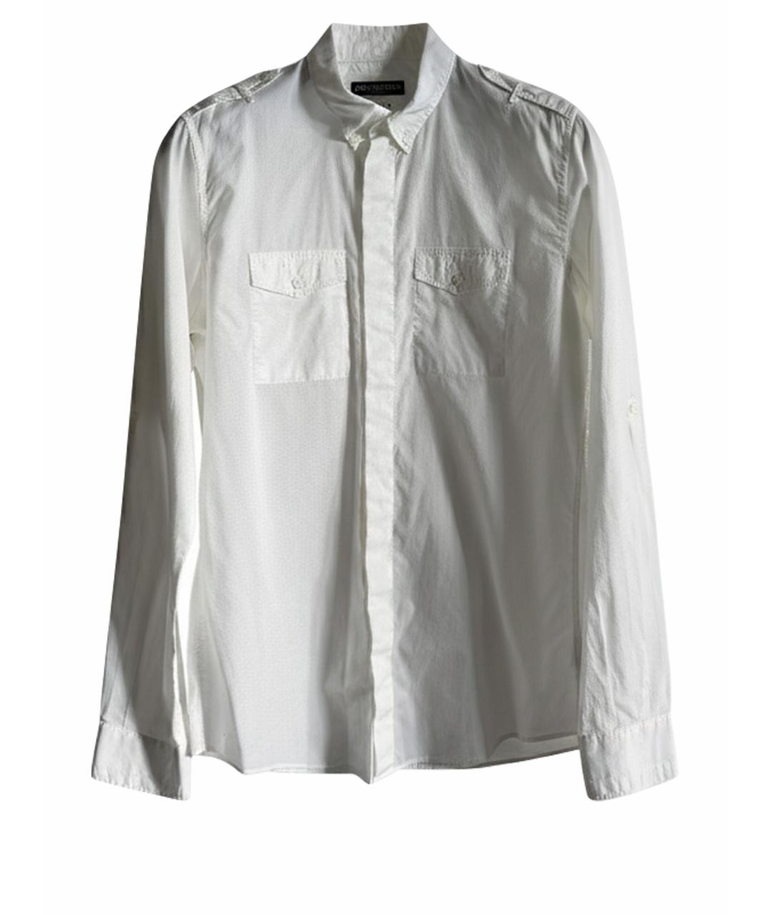 DOLCE&GABBANA Белая хлопковая кэжуал рубашка, фото 1