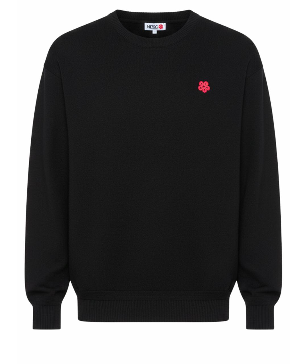 KENZO Черный шерстяной джемпер / свитер, фото 1