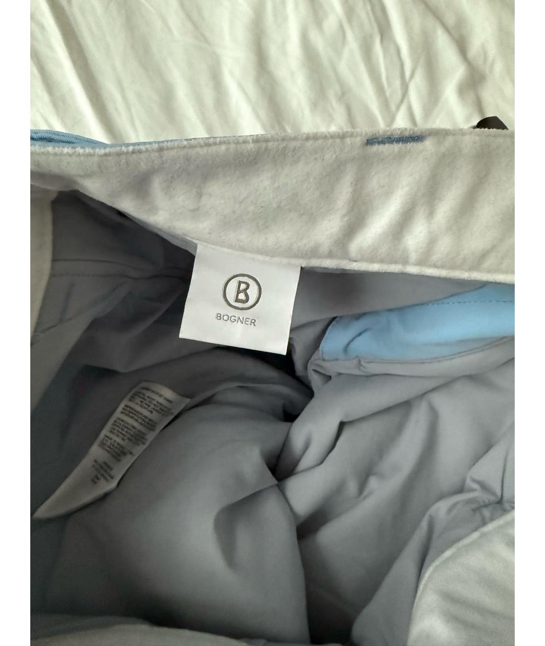 BOGNER Голубые спортивные брюки и шорты, фото 6
