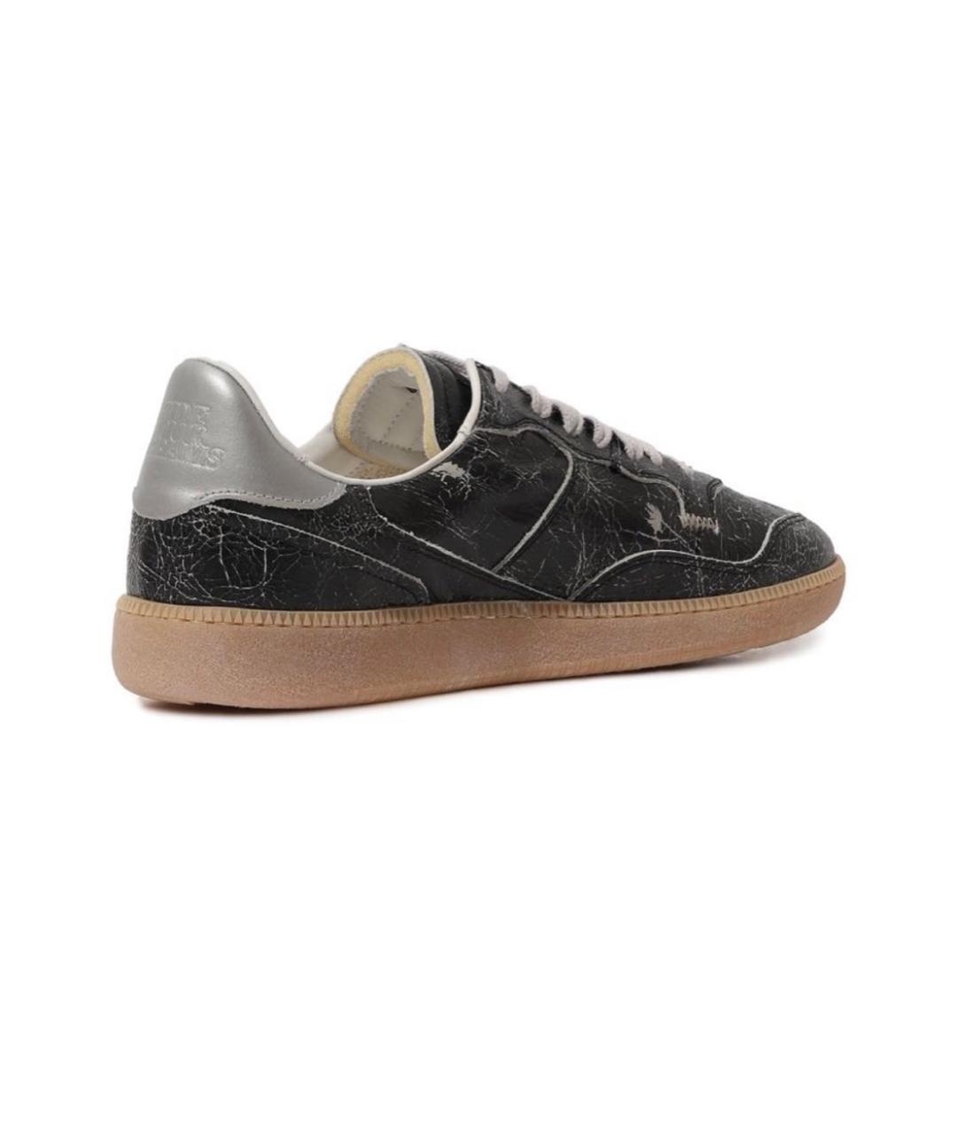 HIDNANDER Черные кожаные кеды, фото 4